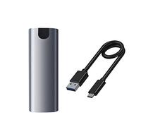 Jrifedptry SSD Enclosure NGFF SATA to USB 3.1 Gen 2 5Gbps for NGFF SATA B Key/ (B+M) Key SSD Hard Disk Box M.2 Adapter