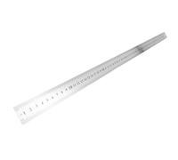 Jrifedptry Stainless Steel 60cm 23.6 Inch Measuring Long Straight Ruler