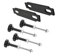 Jrifedptry Traction Board KIT Escape Board Mount Safetys Traction Board Universal Car Recovery Board Mounting Pins Base Plates Kits