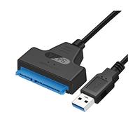 Jrifedptry USB Sata Cable Sata 3 to USB 3.0 Adapter USB Sata Adapter Cable Support 2.5 Inches Ssd Hdd Hard Drive