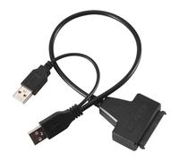 Jrifedptry USB2.0 To SATA Adapter Cable 48cm For 2.5 inch External SSD HDD