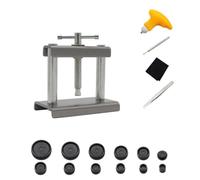 Jrifedptry Watch Battery Replacement Tool Kit Watch Press Set Back Case Closer Watch Press Tool Kit for Closing Watch Cover
