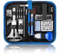 Jrifedptry Watch Repair Tool Kit: for Maintenance Battery Replacement Watch Link Adjustment Back Disassembly