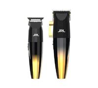 JRL FF2020 Limited Gold Collection - FF2020 Clipper & Trimmer Combo w/Cool Blade Technology for Men's Grooming - Both Rechargeable w/Stainless Steel Blades and Corrosion Proof (Gold Combo) (Unisex)