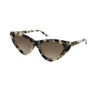 JRLLFD Cat Eye Sunglasses for Women Leopard Print Flat Oversized UV400 Shades, Sunglasses Ltor1, One Size