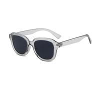 JRLLFD Circular Sunglasses Women Men Vintage Luxury Rivet Female Fashion Outdoors Driving Uv400(Gray Gray)