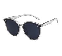 JRLLFD Classic Oversized Frame Women Sunglasses Luxury Men Driving Retro Uv400(Gray Gray)