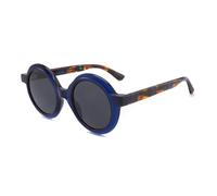 JRLLFD Elegant Women's Sunglasses Retro Round Acetate Frame Tac Lens Uv400 for Ladies(3)