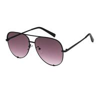JRLLFD Fashion Double Bridge Metal Leg Oversized Frame Women Sunglasses Luxury Men Driving Uv400(Blue Gradient Gray)