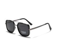 JRLLFD Fashion Polarized Man Sunglasses Woman Twin-beams Rectangle Frame Sports(7)