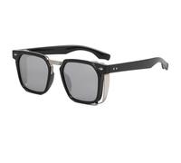 JRLLFD Fashion Punk Sunglasses for Men Vintage Steampunk Luxury Women(7)