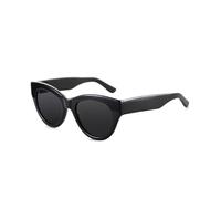 JRLLFD Fashion Retro Women's Polarized Sunglasses Uv400 Acetate(001 Grey Lens)
