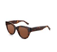 JRLLFD Fashion Retro Women's Polarized Sunglasses Uv400 Acetate(002 Tea Lens)