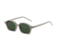 JRLLFD Fashion Small Oval Sunglasses Uv400 Fashion Gradient Punk Rivets
