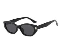 JRLLFD Fashion Sunglasses for Women Luxury Men Summer Driving Uv400(Black Gray)