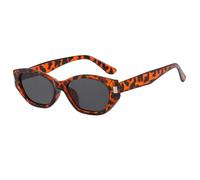 JRLLFD Fashion Sunglasses for Women Luxury Men Summer Driving Uv400(Leopard Gray)