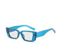 JRLLFD Fashion Thick Frame Rectangle Sunglasses Women Shades Leopard Rectangular Men Uv400(3)