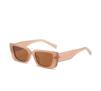 JRLLFD Fashion Thick Frame Rectangle Sunglasses Women Shades Leopard Rectangular Men Uv400(4)