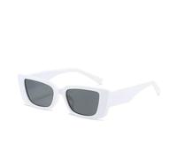 JRLLFD Fashion Thick Frame Rectangle Sunglasses Women Shades Leopard Rectangular Men Uv400(5)