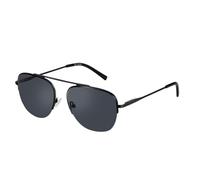 JRLLFD Fashion Uv400 Sunglasses for Men Fashion Oversized Retro Women Shades(002 BLACK)