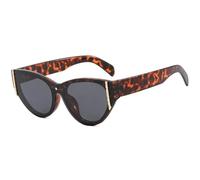 JRLLFD Fashion Women Sunglasses Luxury Men for Outdoor Driving Uv400(Leopard Gray)