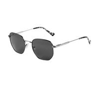 JRLLFD Hexagon Polarized Retro Sunglasses for Men Women Vintage Metal Frame Uv400 Fashion Shades(03 Grey Lens)