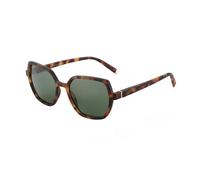JRLLFD Hexagon Sunglasses for Small Faces Women Polarized Uv400 Fashion Shades(004 Green Lens)
