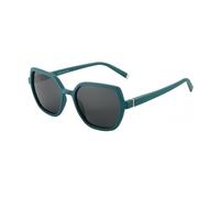 JRLLFD Hexagon Sunglasses for Small Faces Women Polarized Uv400 Fashion Shades(005 Grey Lens)