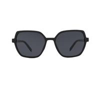 JRLLFD Ladies Hexagon Sunglasses for Small Faces Women Polarized Uv400 Fashion Shades(001 Grey Lens)