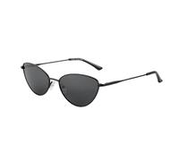 JRLLFD Ladies Vintage Small Sunglasses Fashion Narrow Metal Frame Polarized Uv400 for Women(02 Gray Lens)