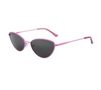 JRLLFD Ladies Vintage Small Sunglasses Fashion Narrow Metal Frame Polarized Uv400 for Women(05 Gray Lens)