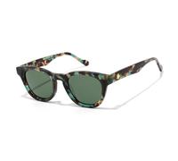 JRLLFD Luxury Women's Sunglasses Small Oval Frame Handmade Acetate Vintage Fashionable Polarized Uv400(3)