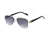 JRLLFD Metal Double Bridge Sunglasses Men Women Vintage Driving Shades Uv400(3)