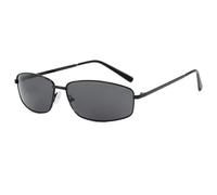 JRLLFD Metal Leg Small Frame Sunglasses for Women Luxury Men Retro Summer Uv400(Black Gray)