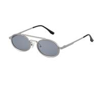 JRLLFD Oval Sunglasses Women Steampunk Men Vintage Punk Fashion(7)