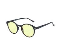 JRLLFD Retro Circular Polarized Sunglasses Men Women Vintage Small Round Uv400 Shades(Night Vision Lenses)