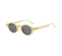 JRLLFD Retro Polarized Round Sunglasses Vintage Style Small Oval Shades for Men and Women(C7)