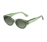 JRLLFD Retro Small Frame Women Sunglasses Classic Men Outdoor Uv400(Green Green)