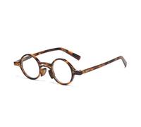 JRLLFD Retro Small Round Sunglasses Frame Fashion Punk Clear Frame