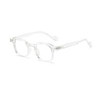 JRLLFD Retro Small Sunglasses Frame Fashion Punk Clear Frame