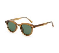 JRLLFD Retro Sun Glasses for Women Uv400 Small Polarized for Men Cp Acetate Female Accessories(3)