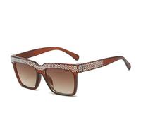JRLLFD Retro Sunglasses Women Men Fashion Luxury Outdoors Uv400(Brown Gradient Tea)