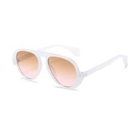 JRLLFD Sunglasses Women Retro Classic Vintage Men Female Colors Uv400(white)