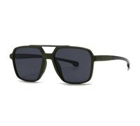 JRLLFD Vintage Double Bridge Sunglasses Luxury Classic Driving Uv400