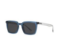 JRLLFD Vintage Polarized Sunglasses Blue Gradient Mirror Fashion Punk Men