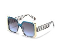 JRLLFD Vintage Sunglasses for Leopard Leg Metal Accessories Wide Frame