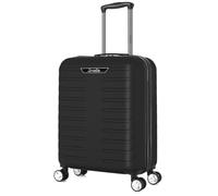 Grace 19" ABS Cabin Suitcase TSA Lock 4-Wheel Carry-On Lite in Black grace Black