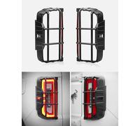 JROAD Bronco Tail Light Guards Rear Light Cover Protector Compatible with Ford Bronco 2021 2022 2023 Exterior Accessories(Not Fit Bronco Sport)