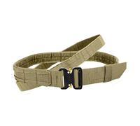 JRONG Tols Utility Tactical Belt, 1.77" Outer & Inner MOLLE Belt with Quick Release Textured Buckle for Law Enforcement Heavy Duty, Combat Battle Belt (Yellow)