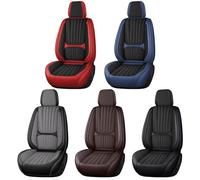 JROONR Car Seat Covers Universal Fit for Land Range Rover Autobiography(L322)/Range Rover Supercharged(L322) Waterproof Nappa PU Leather Seat Cushion